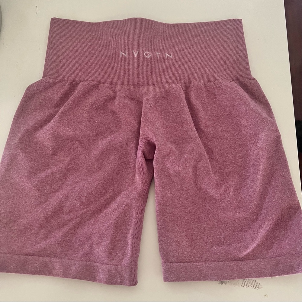 NVGTN Pastel Pro Pink Seamless Shorts